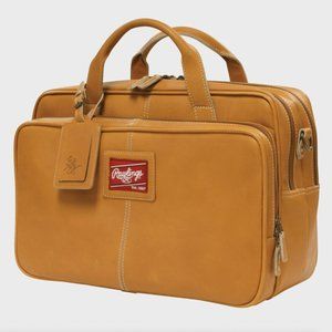 HEART OF THE HIDE TAN BRIEFCASE